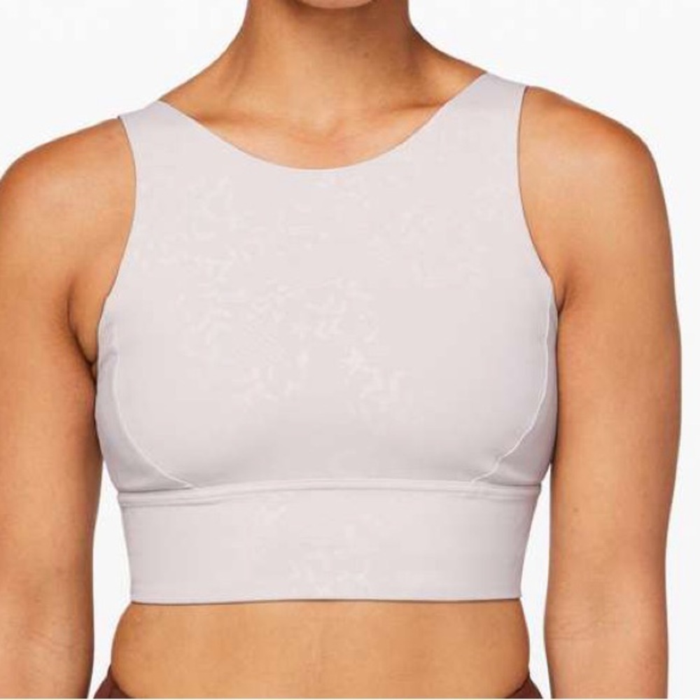 Lululemon Stronger As One Longline Sports Bra X Barrys Size 6